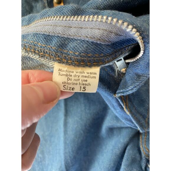 VINTAGE 70's Jeans Rumble Seats By Wilkins Pants 28" Waist NEW WITH TAGS & FLAWS - Picture 8 of 16